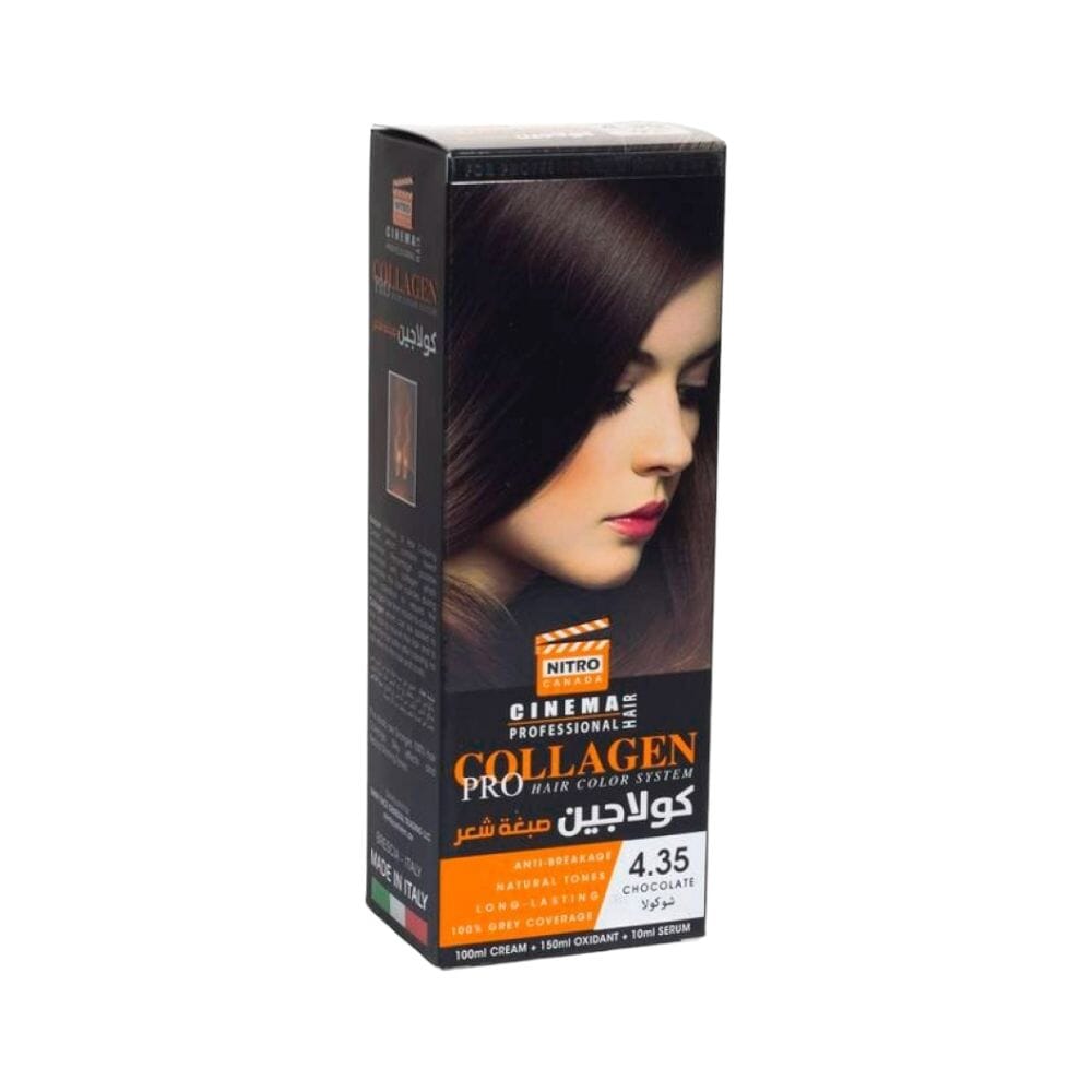نيترو كاندا صبغة شعر كولاجين 4.35 - شوكولا  