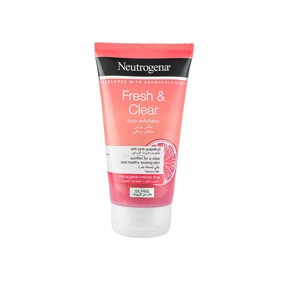 نيتروجينا مقشر يومي فريش آند كلير - 150 مل