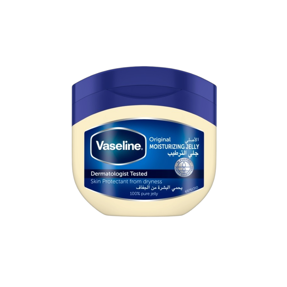 فازلين مرطب جلي أصلي بتركيبة ثلاثية منقية لحماية البشرة من الجفاف - 100 مل