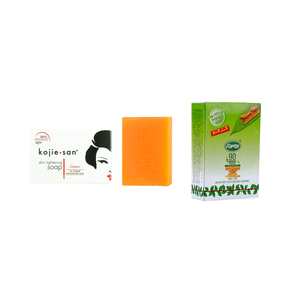 مجموعة صابون إزالة الحبوب و الدهون و التصبغات من الوجه - قطعتين