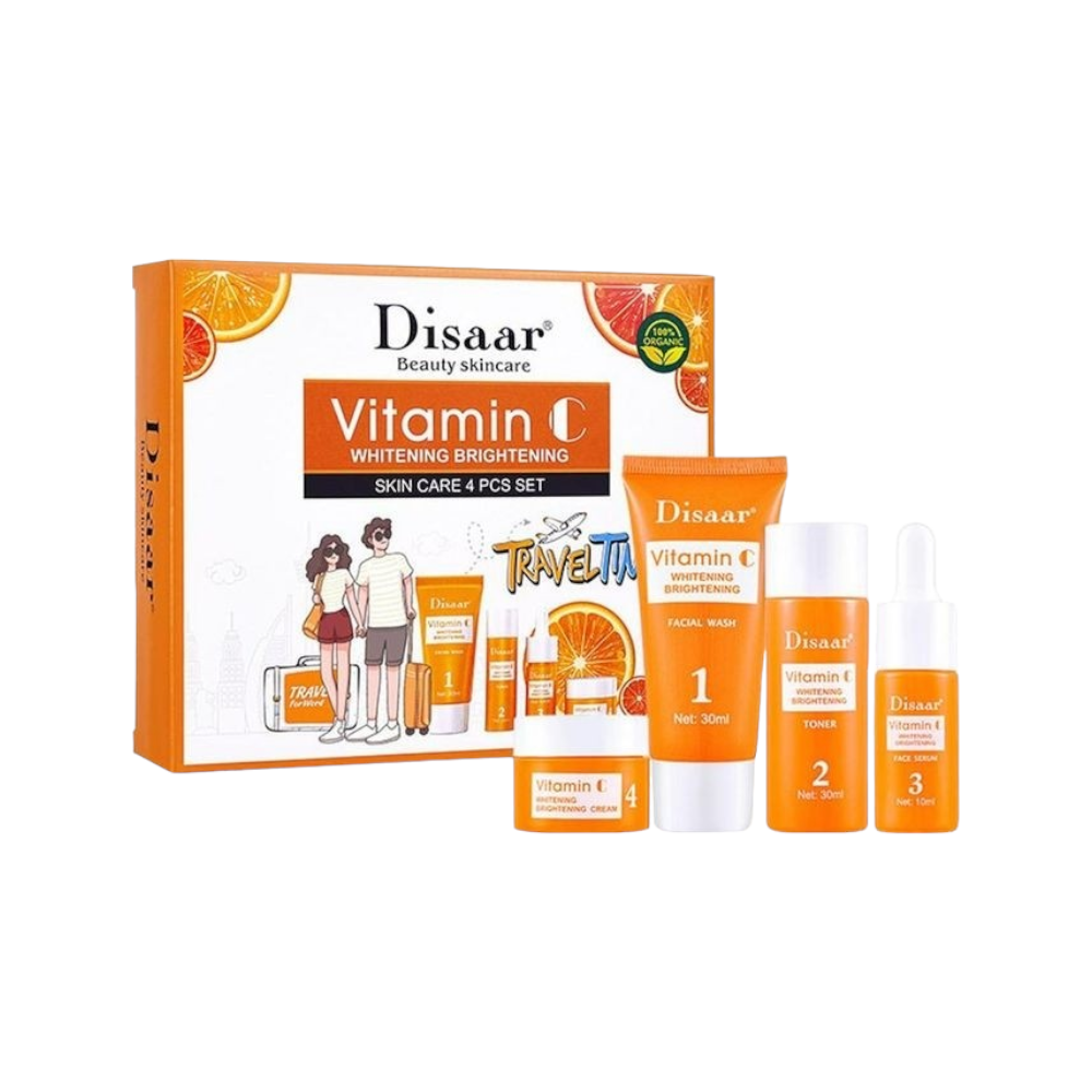 ديسار مجموعة العناية بالبشرة بخلاصة فيتامين سي - 4 قطع