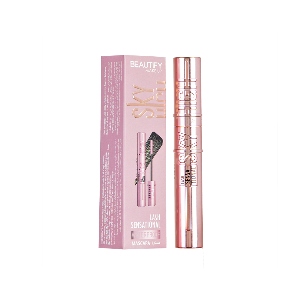 بيوتيفي ماسكرا سكي سنسويشنال مقاومة للماء  أسود - 8.6 مل