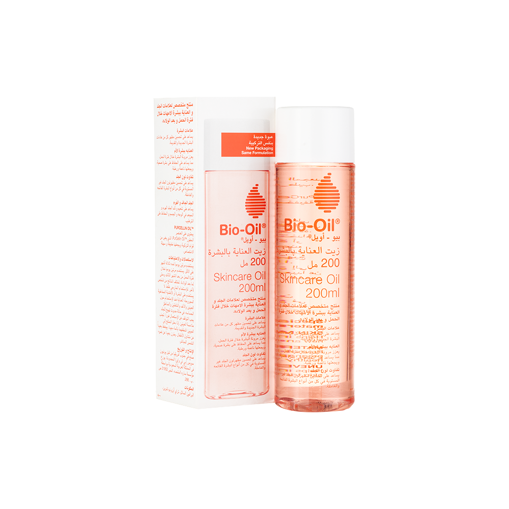 بايو أويل الأصلي زيت العناية بالبشرة لإزالة علامات التمدد والندبات - 200 مل
