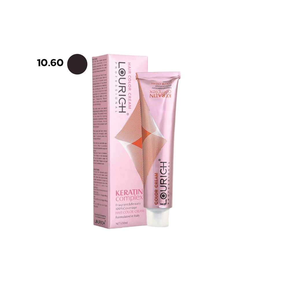  لوريتش صبغة شعر كريم كيراتين كومبليكس 120 مل  -  10.60  أرجواني زهري