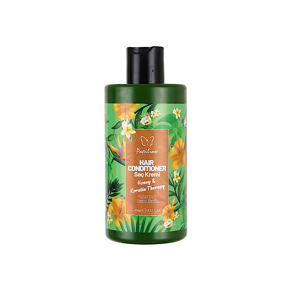 بابيليون بلسم شعر بالعسل و الكيراتين - 400 مل