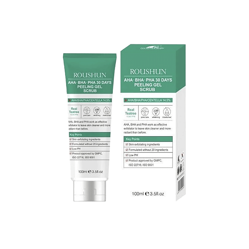 روشان جل مقشر للبشرة بخلاصة شجرة الشاي الطبيعية -  100 مل