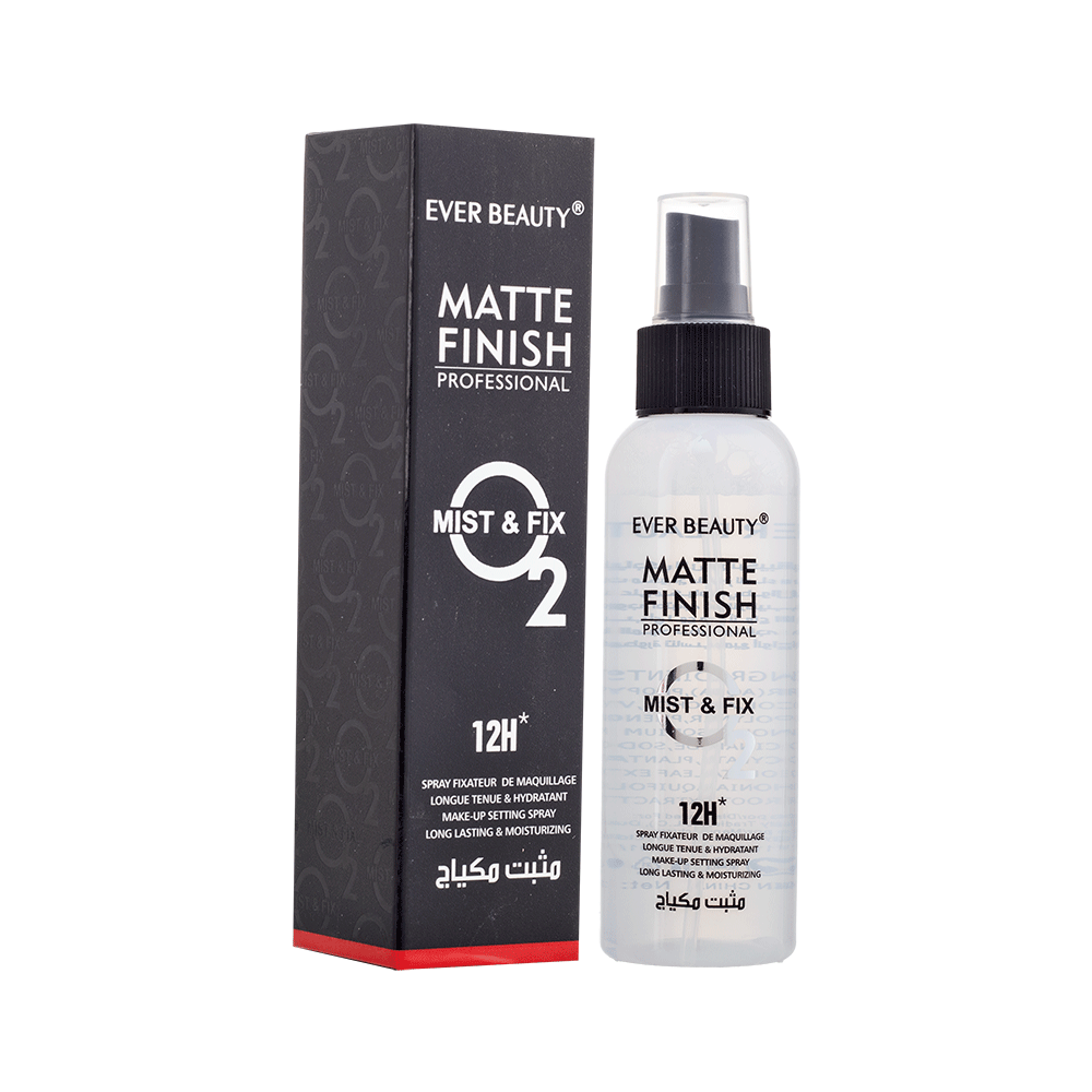 ايفر بيوتي بخاخ مثبت مكياج مات فينيش ميست اند فيكس او2 - 130 مل