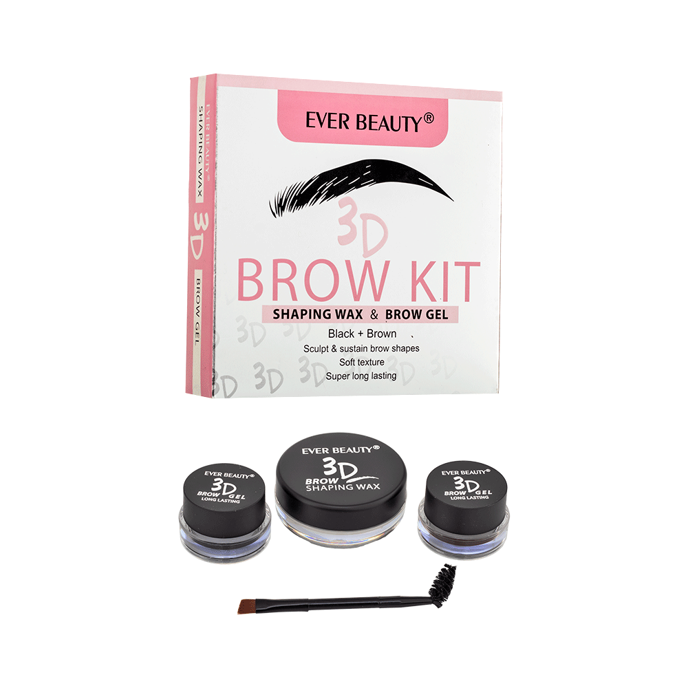 ايفر بيوتي طقم حواجب 3 دي شمع تشكيل وجل حواجب - 10 جم