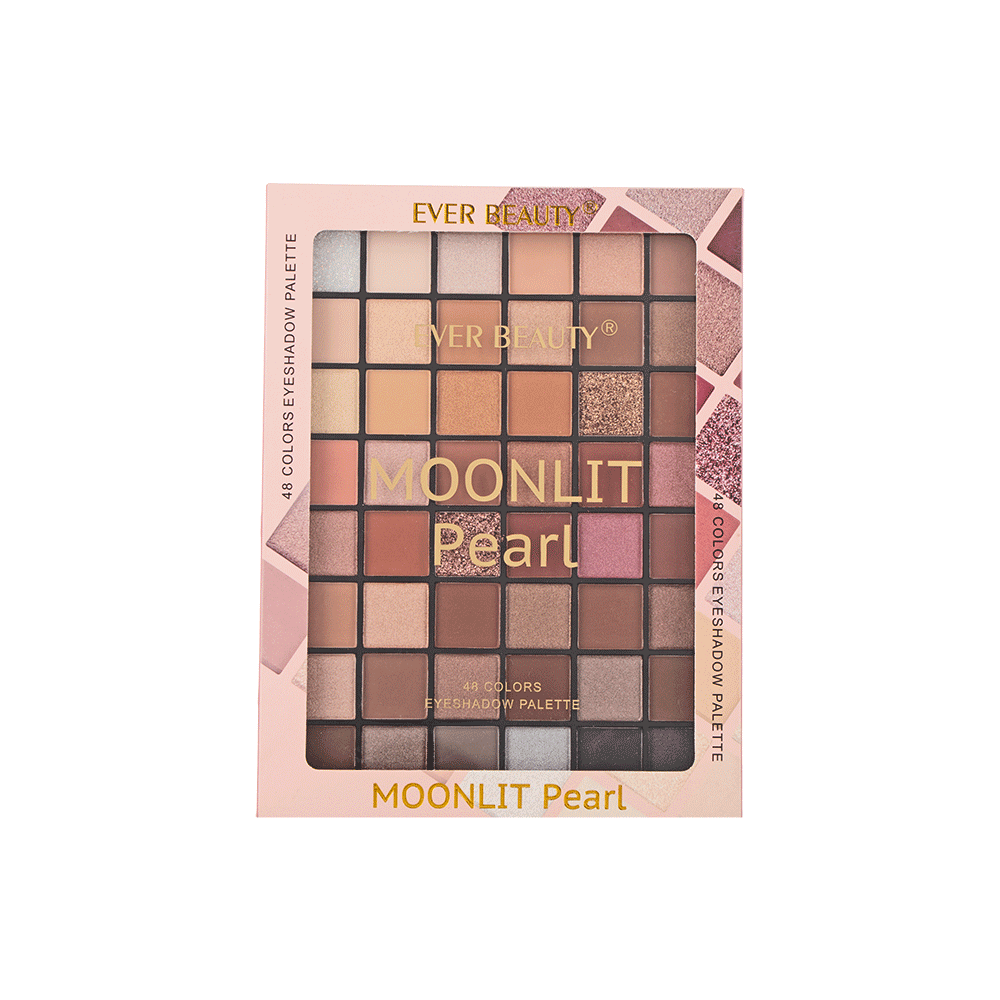 إيفر بيوتي آيشادو باليت مون لايت بيرل مطفي ولامع - 44 لون