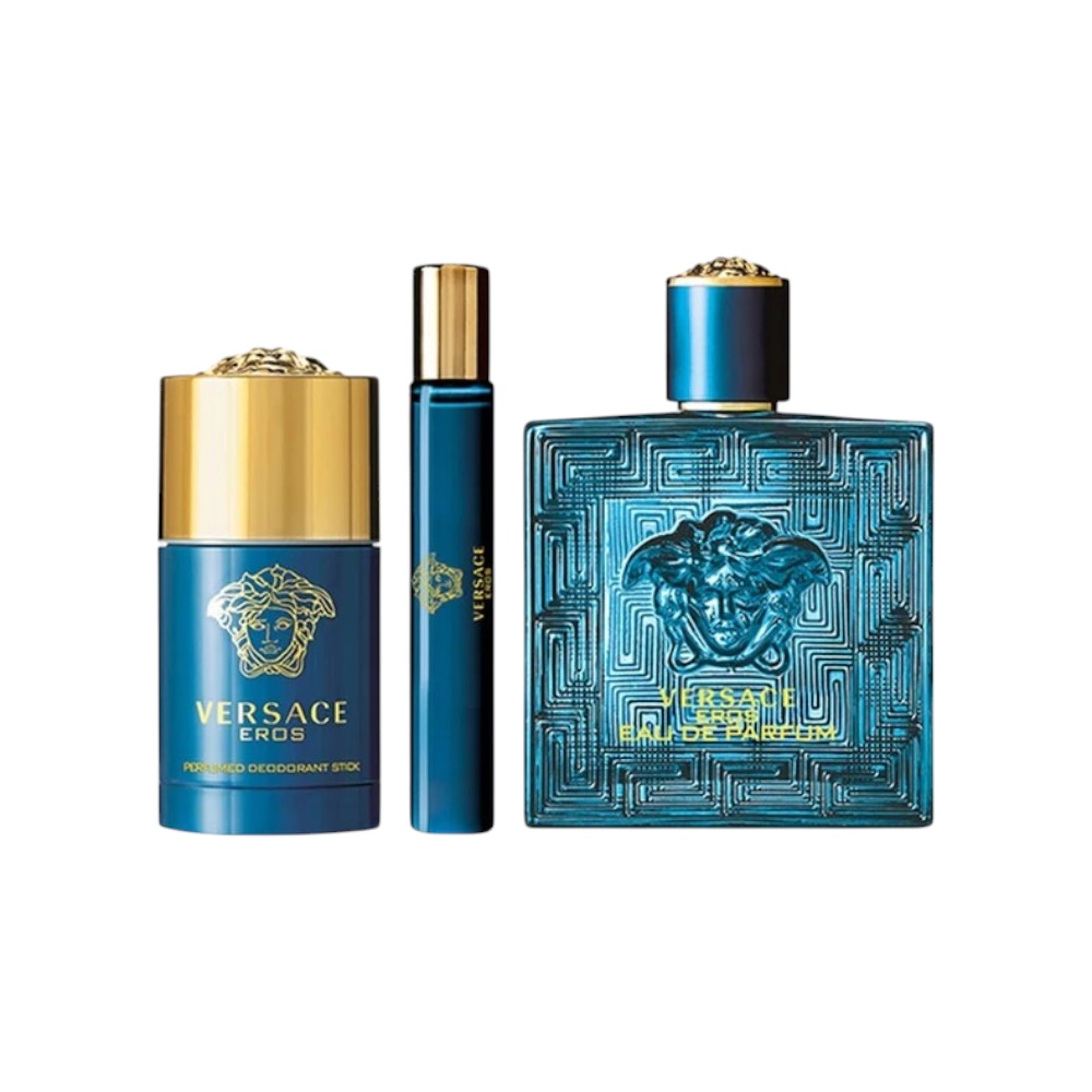 فيرزاتشي عطر ايروس 100 مل + بخاخ مزيل عرق 75 مل + بخاخ عطري 10 مل للرجال