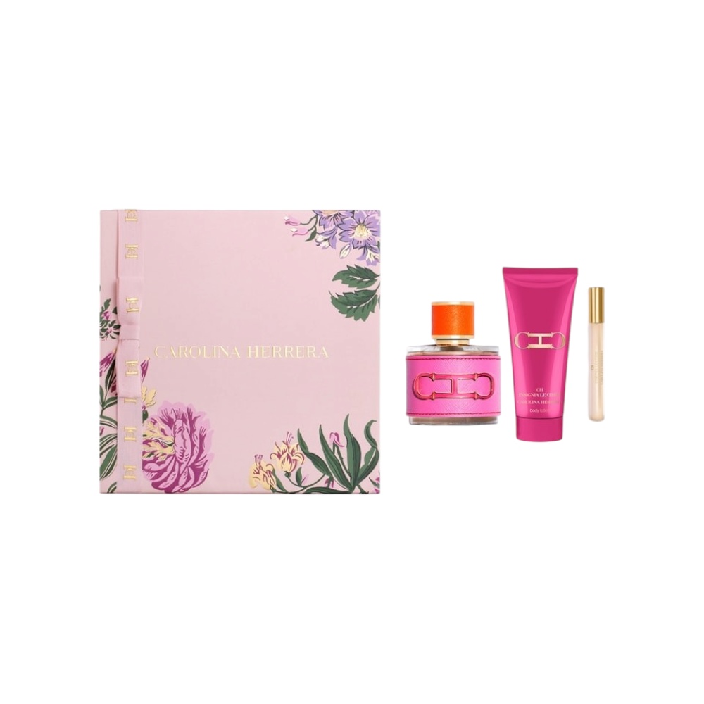 كارولينا هيريرا عطر سي إتش انسيجنيا ليذر طقم هدية للنساء - 100 مل