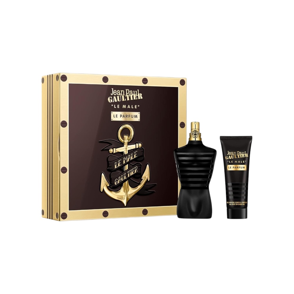 جان بول غوتييه عطر لو مال لو بارفيوم للرجال 125 مل + جل استحمام 75 مل 