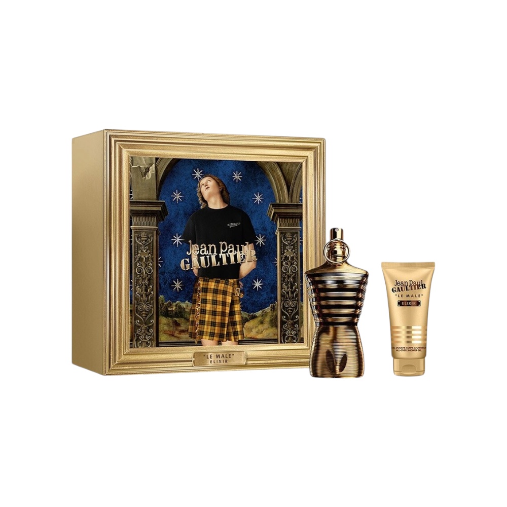 جان بول غوتييه عطر لو مال إلكسير للرجال  125 مل + جل استحمام 75 مل 