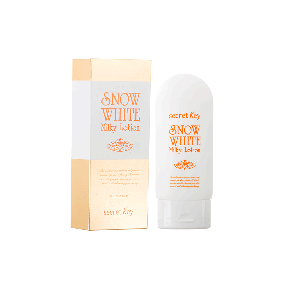 سيكرت كي لوشن سنو وايت حليب لتفتيح البشرة - 120 جم