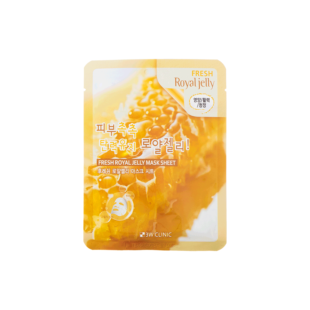 ثري دبليو كلينيك ماسك غذاء ملكات النحل المغذي للبشرة - 23 جم 