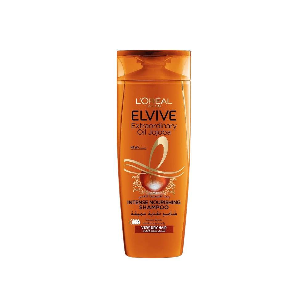 لوريال باريس إلفيف شامبو اكسترا اورديناري بزيت الجوجوبا  للشعر شديد الجفاف - 400 مل