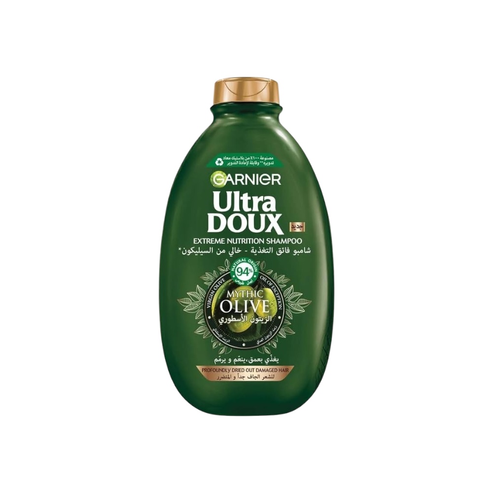 غارنييه آلترا دوكس شامبو بالزيتون الأسطوري فائق التغذية للشعر الجاف و المتضرر - 400 مل