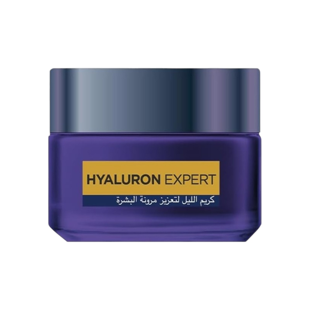 لوريال باريس كريم الليل هيالورون اكسبيرت لتعزيز مرونة البشرة - 50 مل
