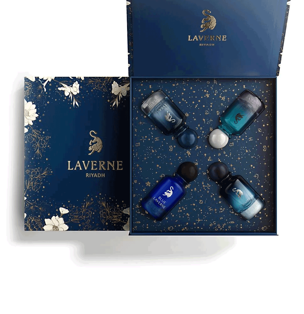  لافيرن مجموعة عطور الإهداء للرجال 25 مل - 4 قطع