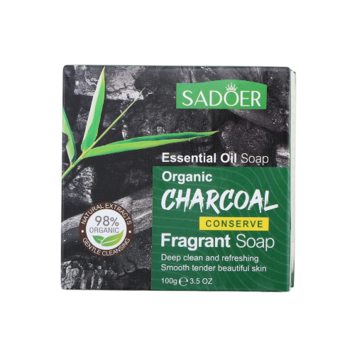 سادور صابون منظف للبشرة بالفحم العضوي - 100 جم