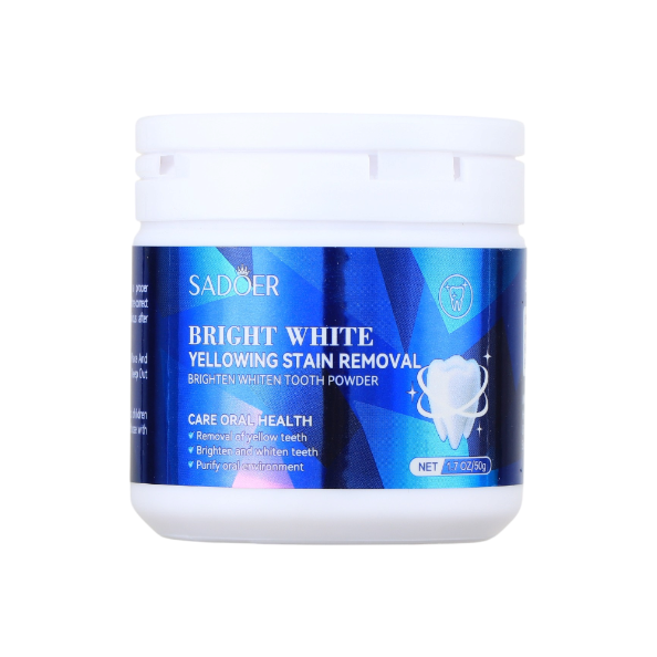 سادور بودرة تبييض الأسنان و إزالة البقع الصفراء - 50 جم