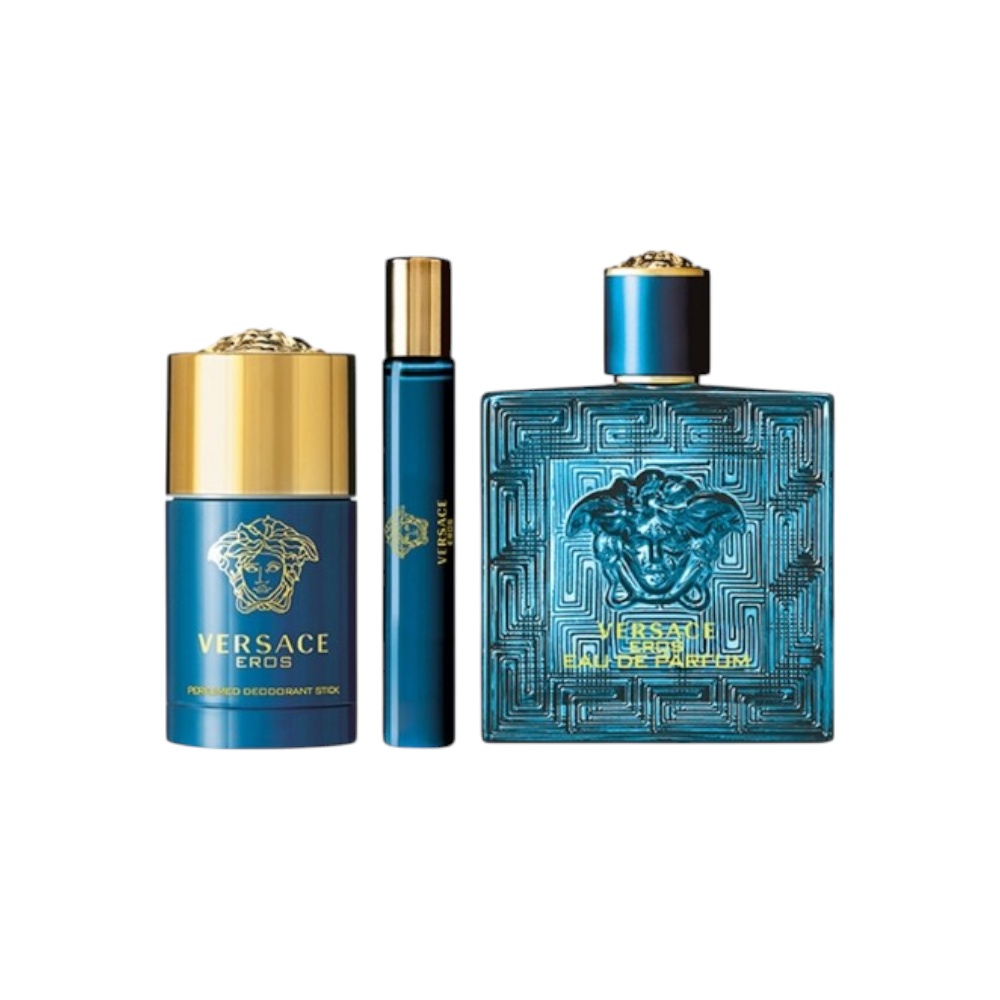 فيرزاتشي مجموعة إيروس للرجال أو دو تواليت - 3 قطع