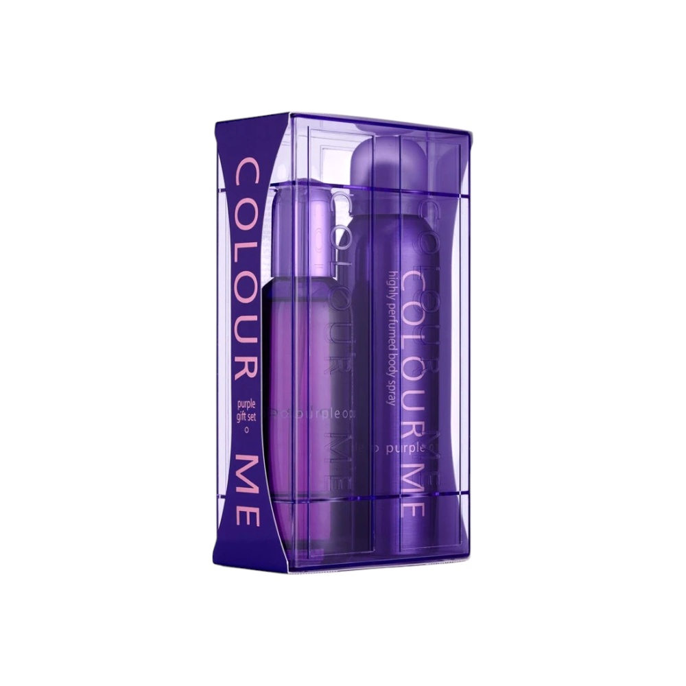 ميلتون لويد طقم عطر كلر مي بيربل للنساء 100 مل + معطر جسم 150 مل