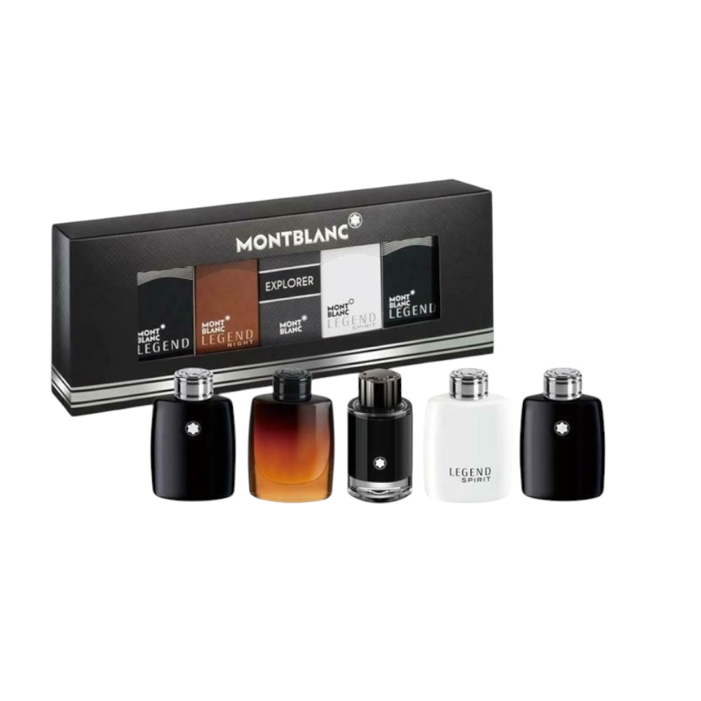 مونت بلانك مجموعة عينات عطور للرجال سعة 4.5 مل - 5 قطع 
