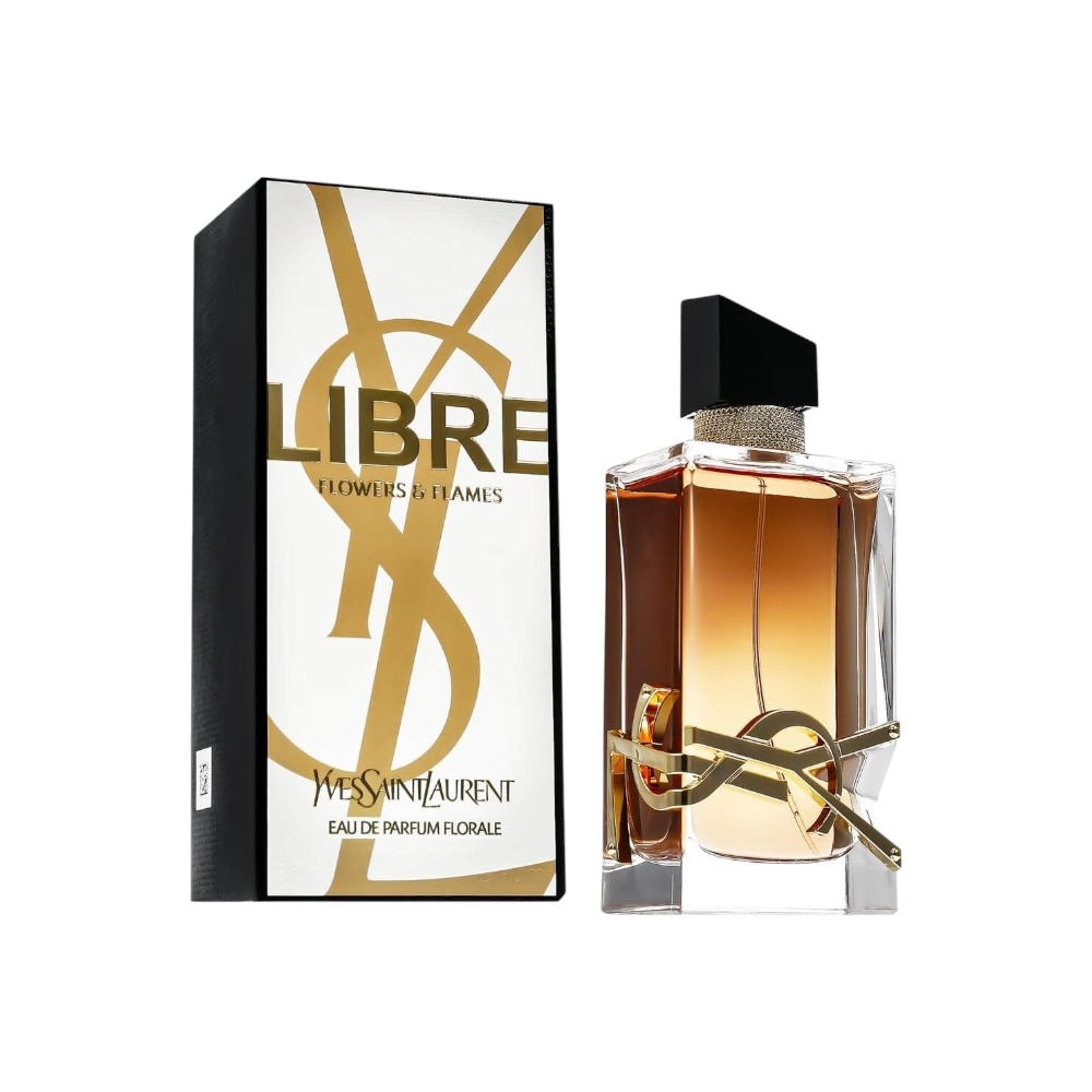 إيف سان لوران عطر ليبر فلاورز آند فليمز أو دو بارفان فلورال للنساء - 90 مل