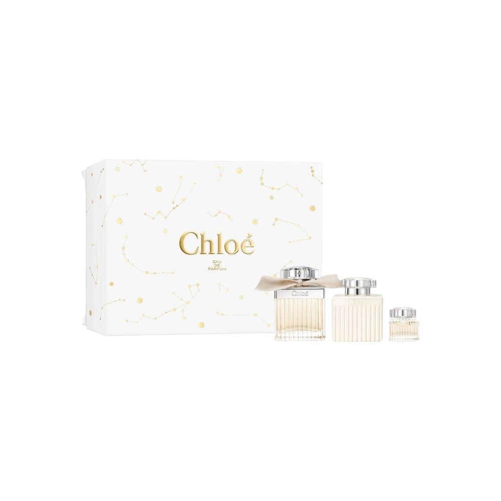 كلوي طقم عطر زهري للنساء - 3 قطع