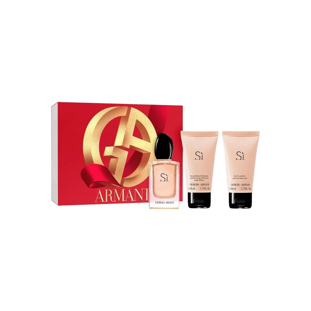 جورجيو أرماني طقم عطر سي للنساء - 3 قطع