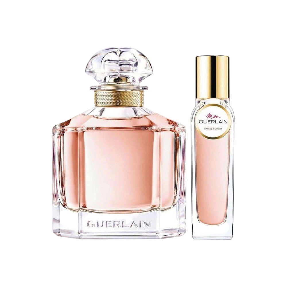 جيرلان طقم عطر مون جيرلان للنساء - 100 مل + 15 مل