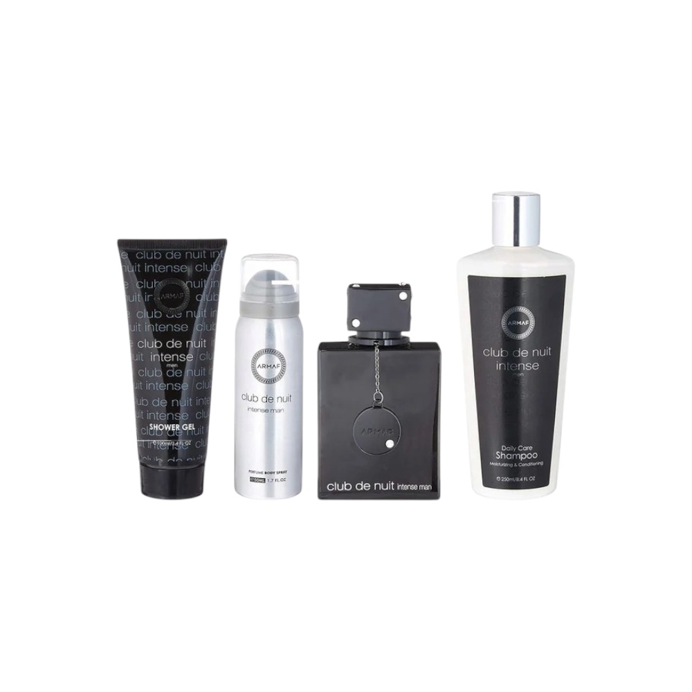 أرماف عطر كلوب دي نوي انتنس مان مجموعة هدايا للرجال - 4 قطع