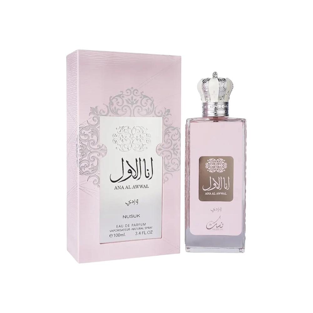 نُسك عطر أنا الأول وردي للنساء - 100 مل