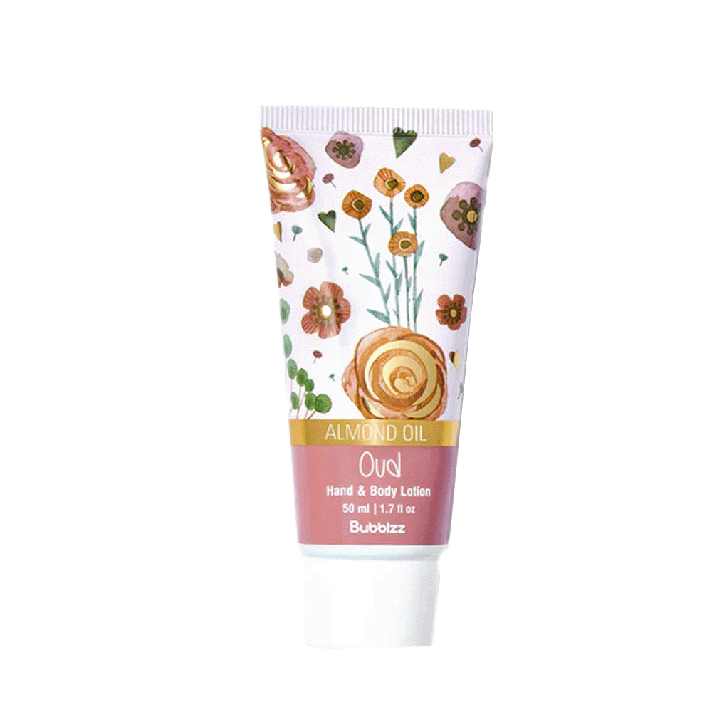 لوشن لليدين و للجسم بابلز برائحة العود لجميع أنواع البشرة - 50 مل