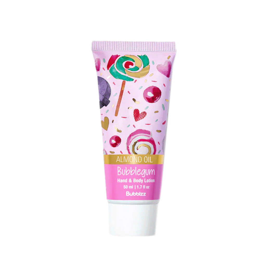 لوشن للجسم واليدين بابلز برائحة العلكة بحجم السفر لجميع أنواع البشرة - 50 مل