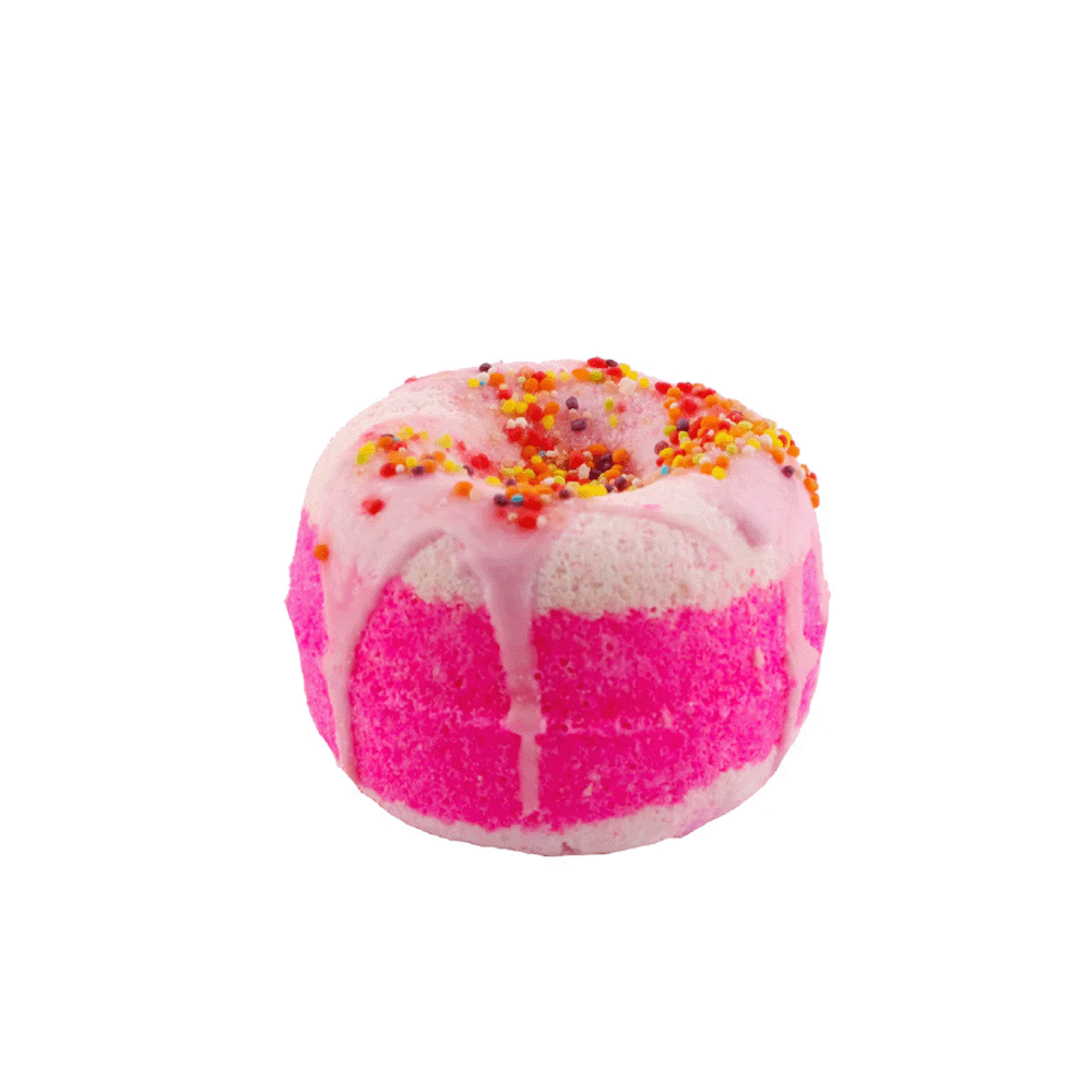 كرة استحمام فوارة بابلز بزبدة الشيا المرطبة بشكل الدونات - 100 جرام