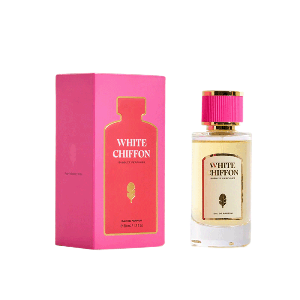 عطر نسائي بابلز الشيفون الأبيض أو دو بارفان برائحة زهرية نقية - 50 مل