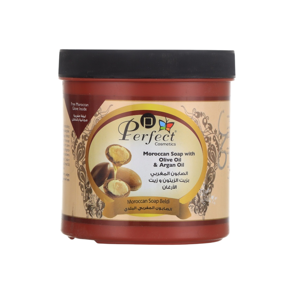 صابون مغربي بيرفكت بخلاصة الزيت الزيتون والارغان - 1000 مل