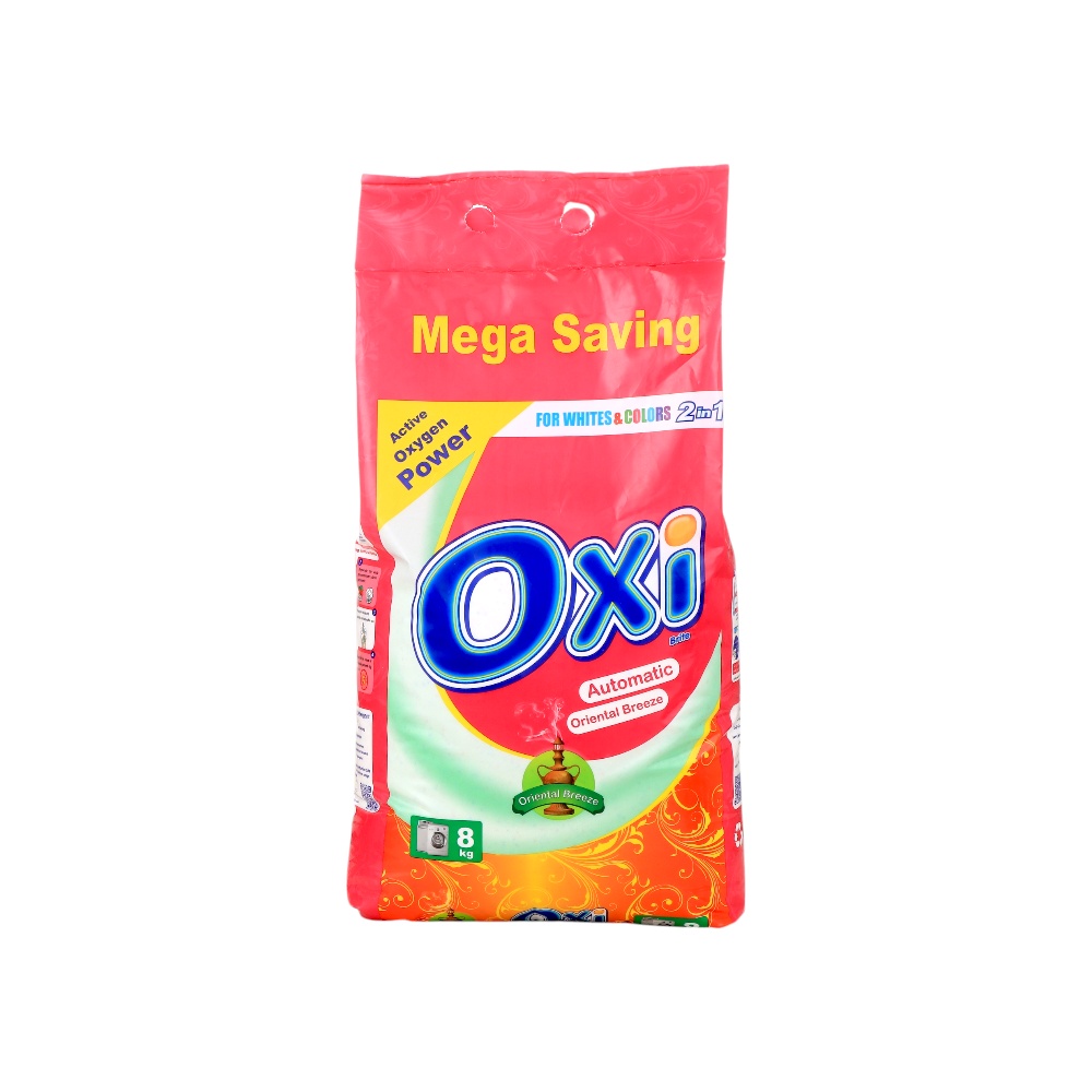 مسحوق غسيل أوكسي للغسالات الأوتوماتيكية برائحة أورينتال بريز - 8 كجم