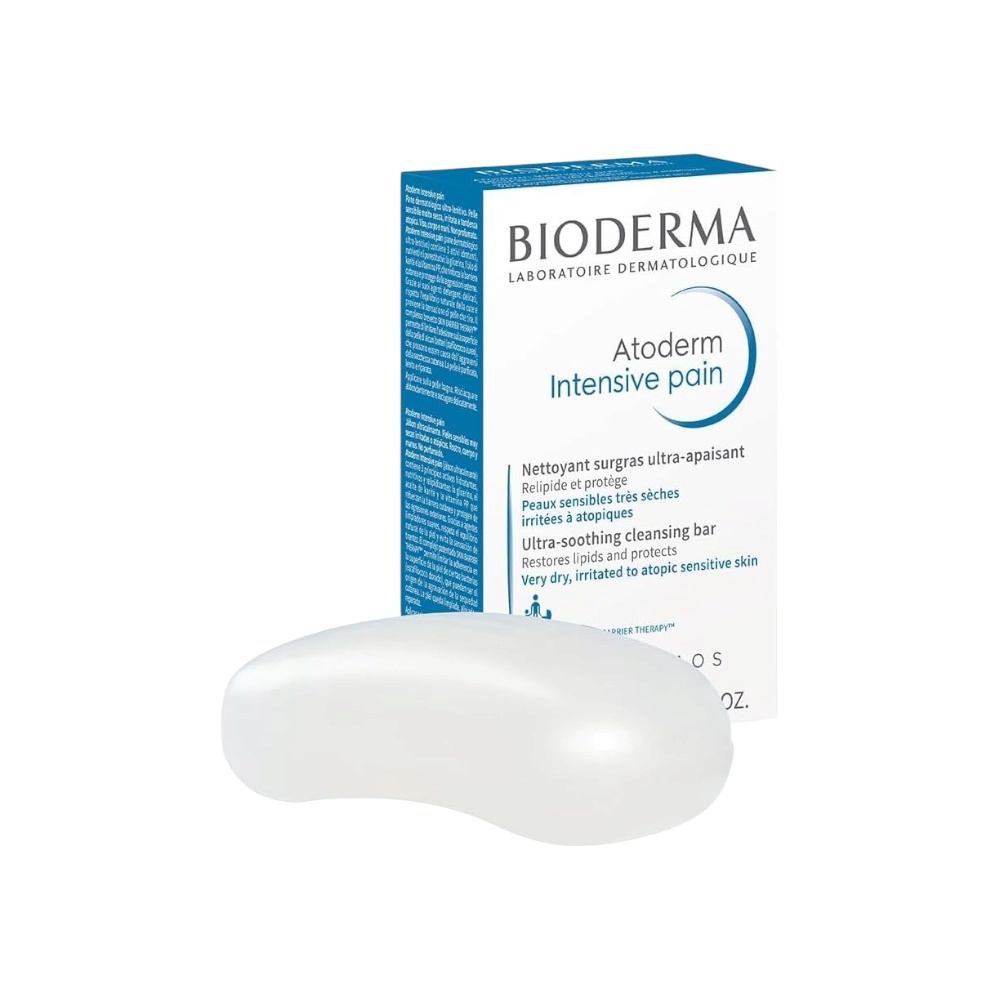 صابونة بيوديرما أتوديرم إنتنسيف بين منظفة للبشرة شديدة الجفاف والحساسة  - 150 مل