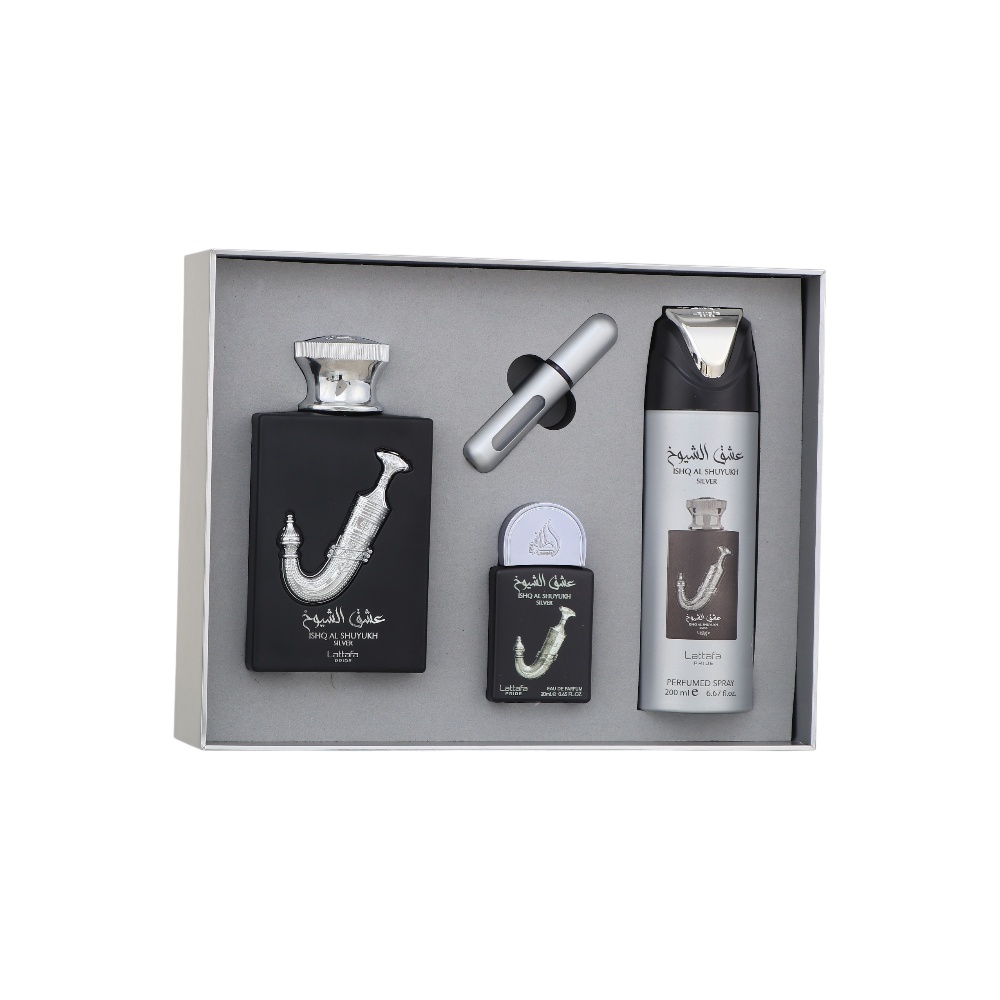  طقم عطور عشق الشيوخ للرجال من لطافة -4 قطع