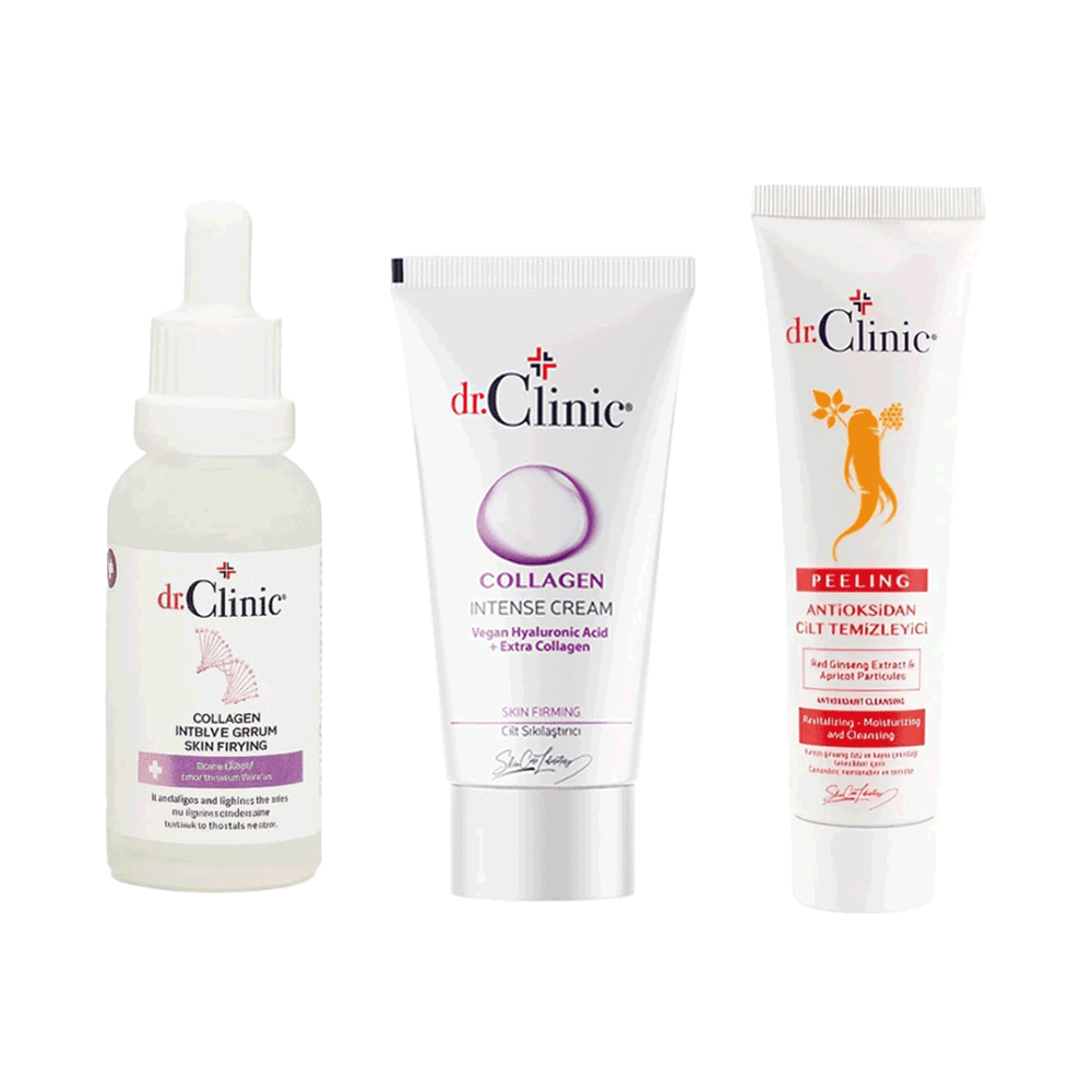 مجموعة العناية بالوجه من دكتور كلينيك – 3 قطع