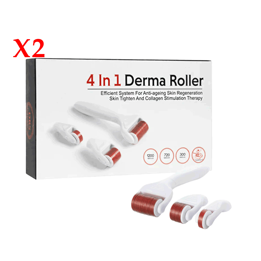 ماكينة ديرما رولر 4 في 1 للعناية ببشرة الوجه و الجسم - عدد 2