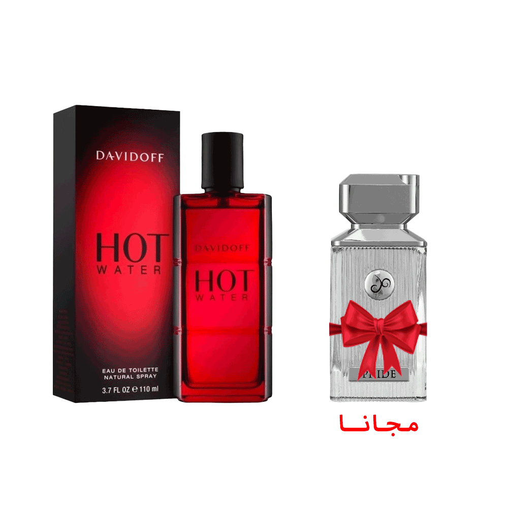 عطر دافيدوف هوت ووتر  رجالي -  110 مل  + عطر جين أنطون برايد للرجال أو دو برفيوم - 100 مل مجانا