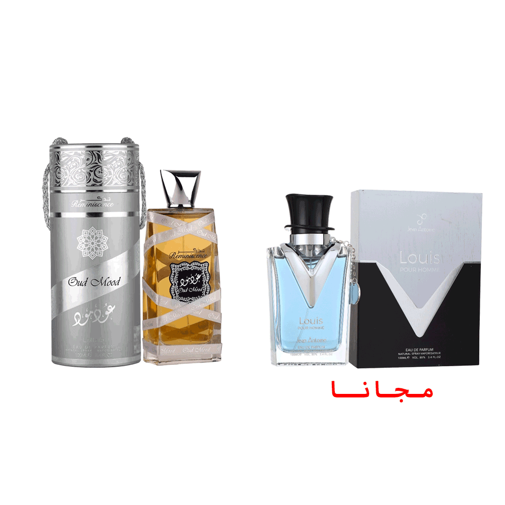 عطر لطافة عود مود للجنسين - 100 مل  + عطر جين أنطون لويس للرجال أو دو برفيوم - 100 مل  مجانا