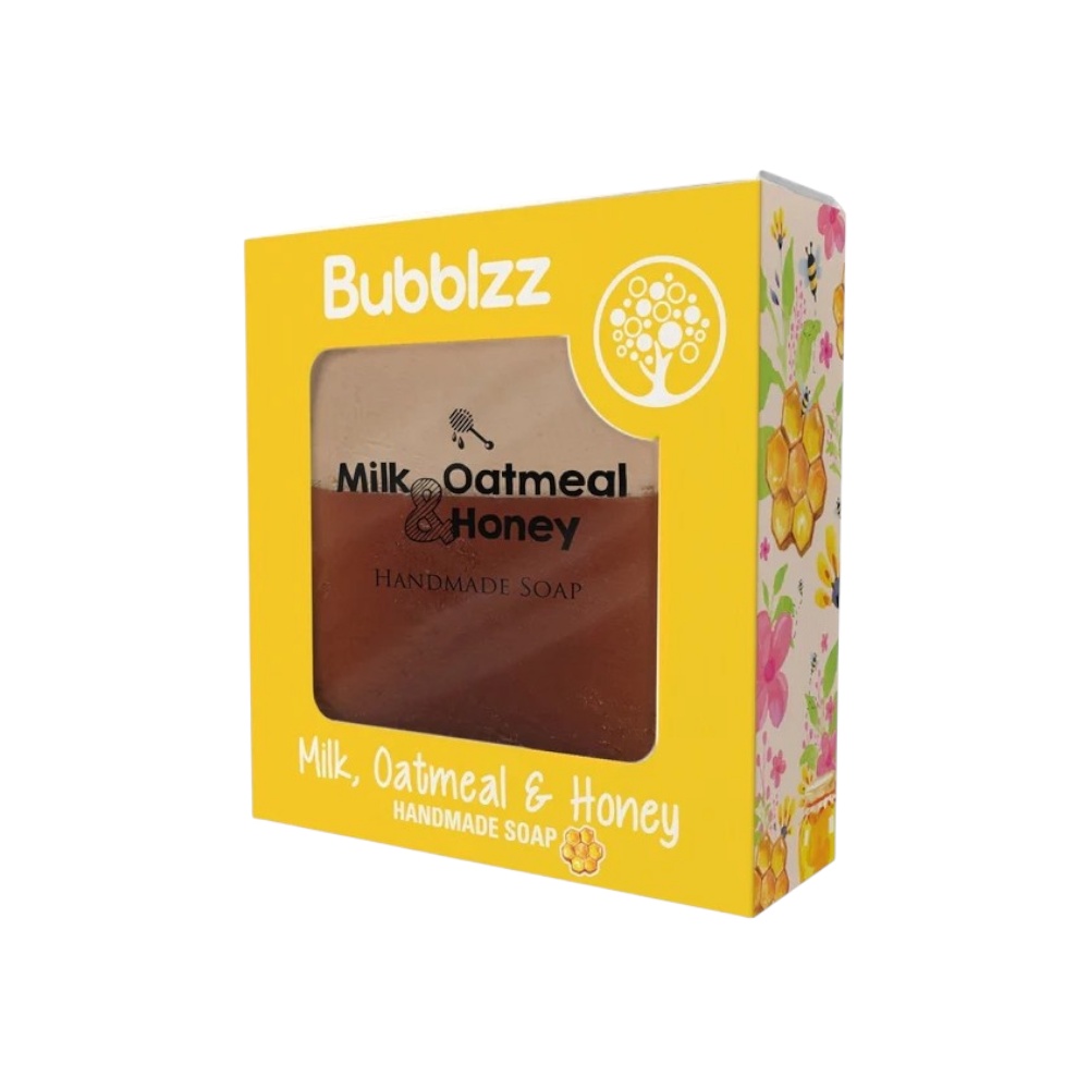 صابون الوجه بابلز بالحليب والشوفان والعسل - 160 جرام