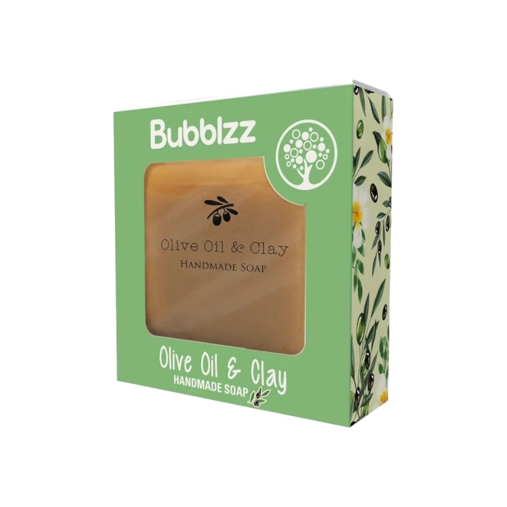 صابون الوجه بزيت الزيتون والطين -160جرام