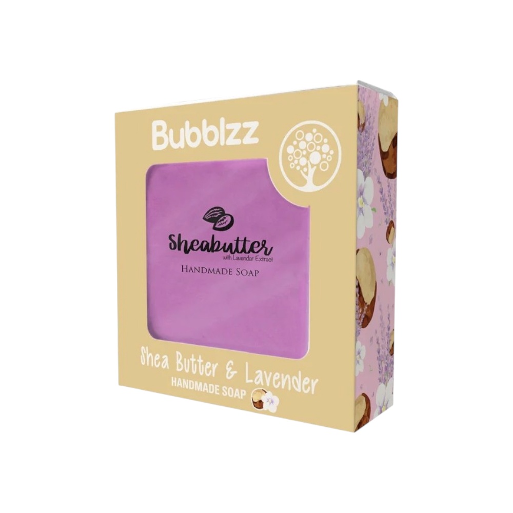 صابون الوجه بابلز بزبدة الشيا بخلاصة اللافندر -150 جرام