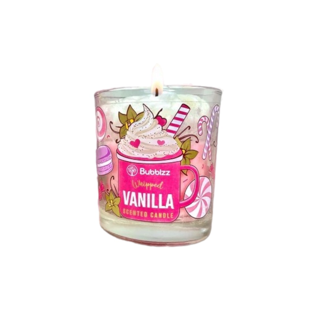 شمعة بابلز الفانيليا المخفوقة -150 جرام